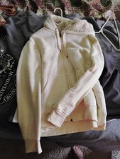Womens Ivory Full Zip Hooded Fleece Hoodie Ja...