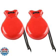 ZHOUSUFEN 2 Pcs Traditional Flamenco Castanets Spanish Castanets