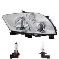 Scheinwerfer Links H11/HB3 FüR Toyota Auris _E15_ NRE15_ ZZE15_ Inkl. Lampen