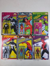 6 Kenner Marvel Legends Spider-Man Retro 3.75    Action Figures New Lot