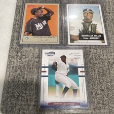 Fleer, Bowman, and Donruss Dontrelle Willis Florida Marlins MLB Rookie Cards