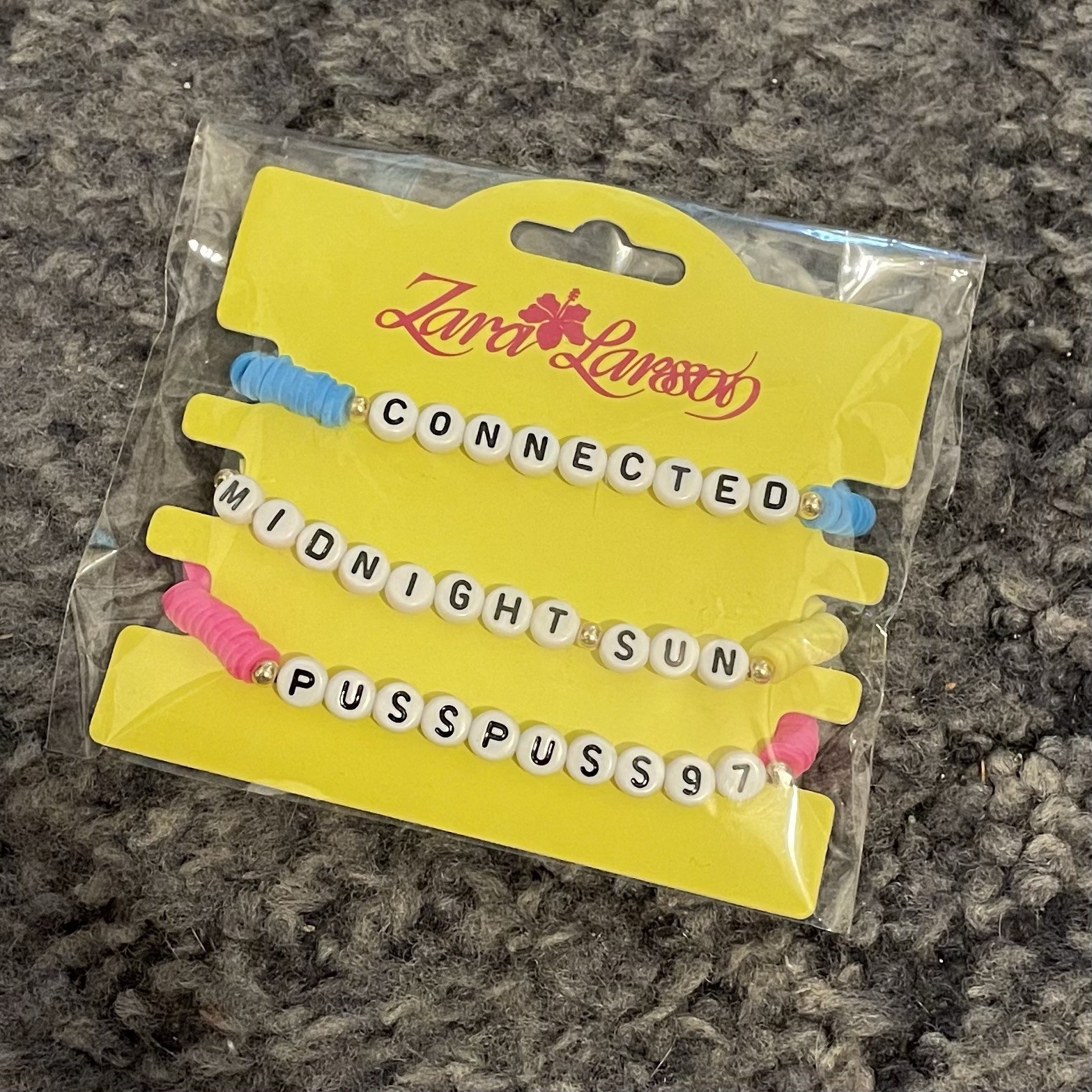 Midnight Sun Tour VIP Merch Beaded Friendship Bracelets Set