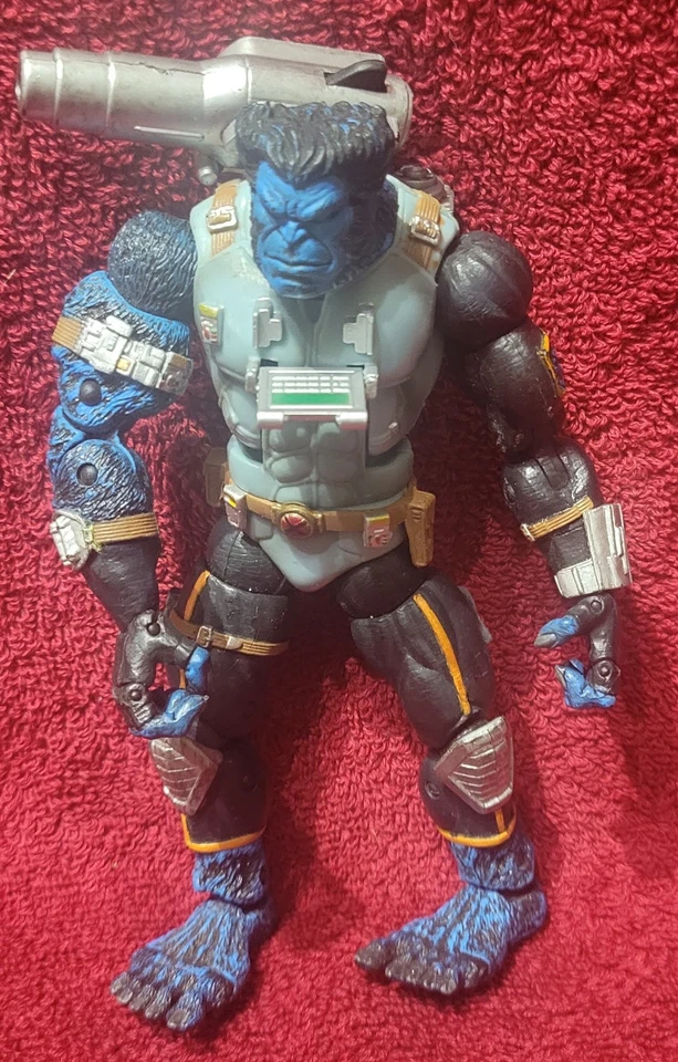 Toybiz Marvel Legends 7" Tech Gear Beast X-Men Classics 2006 De colección Foto 2 de 4