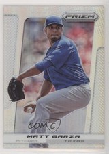 2013 Panini Prizm Silver Prizm Matt Garza #144 g1d