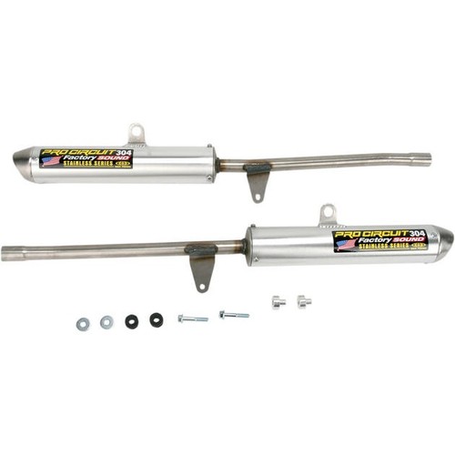 Pro Circuit 304 Silencers for Yamaha YFZ350 Banshee 1987-2006 - 第 1/1 張圖片