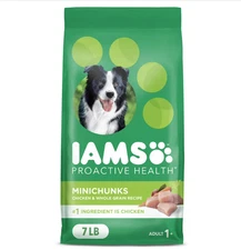 Iams Proactive Health Minichunks Dry Dog Food With Real Chicken And Whole Grains
