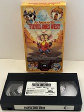 An American Tail: Fievel Goes West Film, 1991  VHS, 1992 Vintage Kid  s Tested