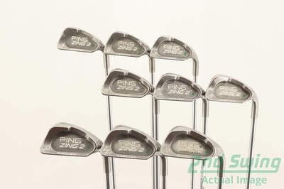 Ping Zing 2 Iron Set 3-PW SW Steel Stiff Right Green Dot +1/4