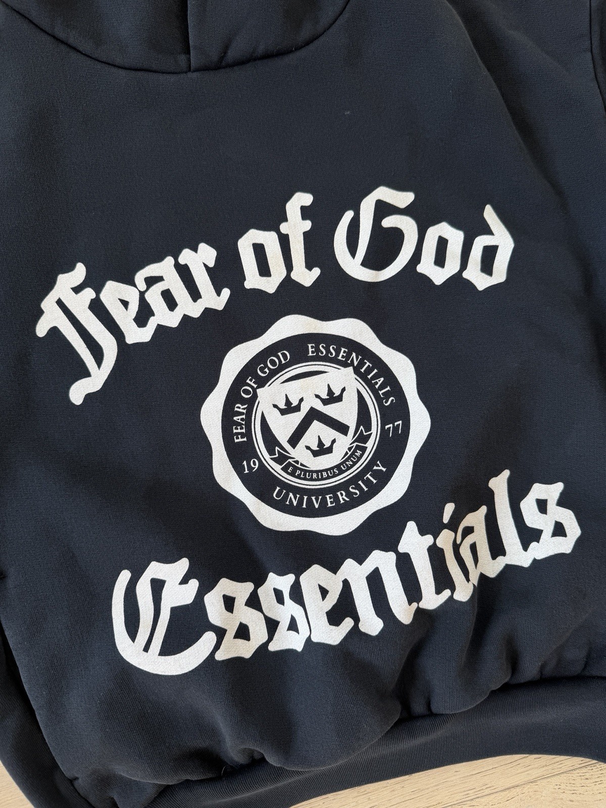 Essentials Fear of God State Youth Hoodie, Size 8, pullover thumbnail 3