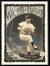 Whitey Ford 2025 Topps Allen & Ginter Wicked Curves #WC-33 New York Yankees