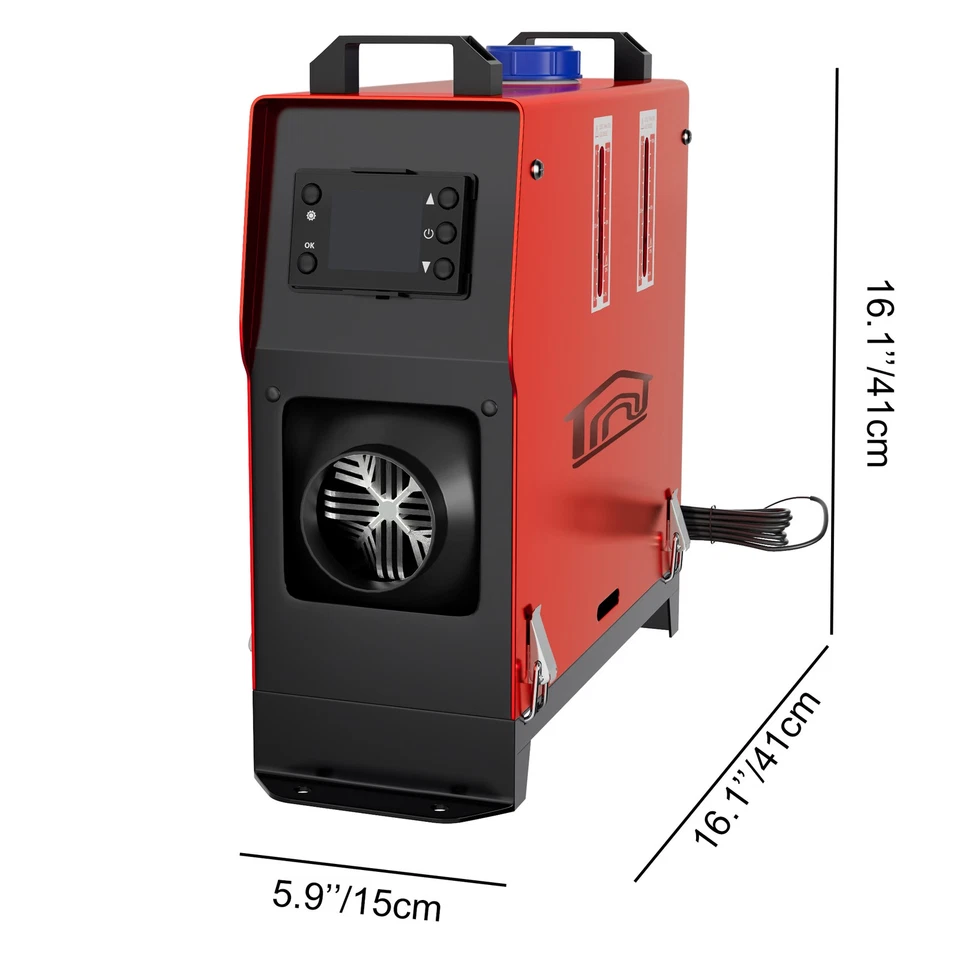 Diesel Air Heater LKW PKW Heizung 8KW 12V Standheizung Integration Luftheizung - Bild 2 von 4