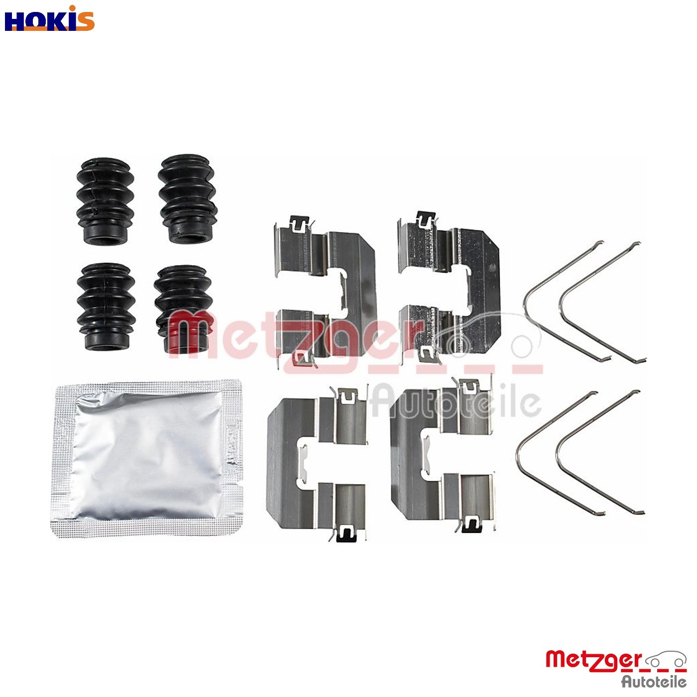 ACCESSORY KIT DISC BRAKE PAD 109-0165 FOR HYUNDAI KIA G4LE 1.6L 4cyl IONIQ 1.6L