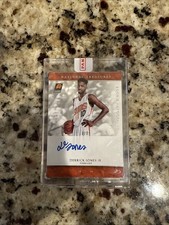 2016-17 Panini National Treasures Rookie Autographs Derrick Jones Jr. #201 19/99