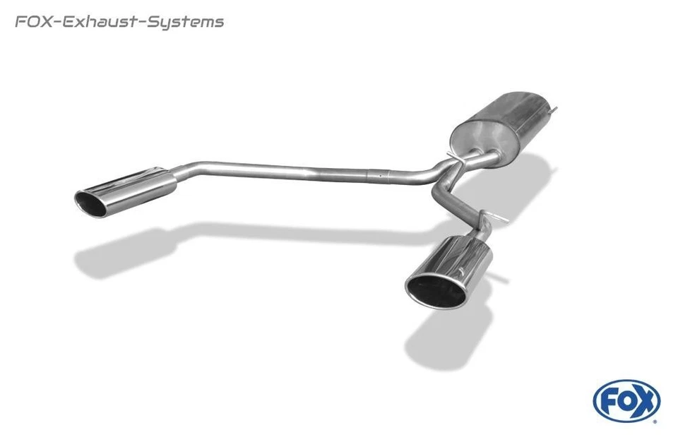 Acero Duplex Escape Deportivo Lexus Rx 300 350 Tipo XU3 Bj.03-09 Cada 140x90mm - Imagen 3 de 4