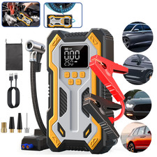 Portable Car Jump Starter 6000mAh W/ Air Compressor Power Bank Battery Charger