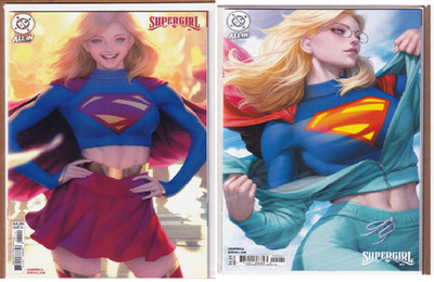 Supergirl #1 #2 Stanley Artgerm Lau 2Pack  Variant 2025 NM