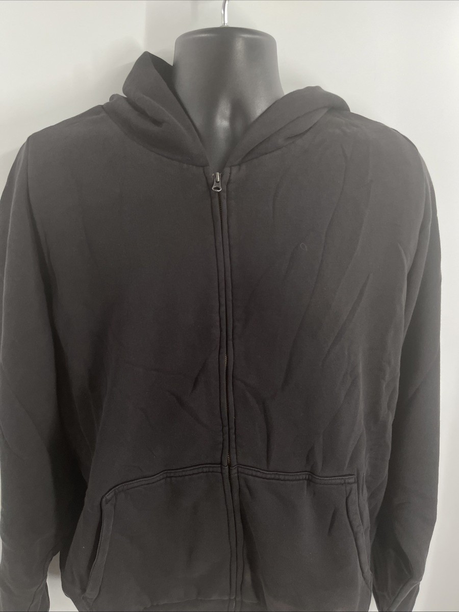 YZY Yeezy Gap Men's Full Zip Sweatshirt Hoodie Black Unreleased