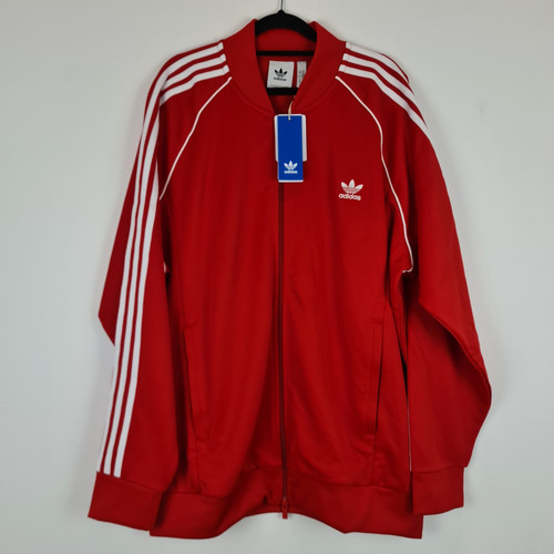 Adidas Classics Superstar Track Jacket - Vivid Red - 2XL XXL BNWT