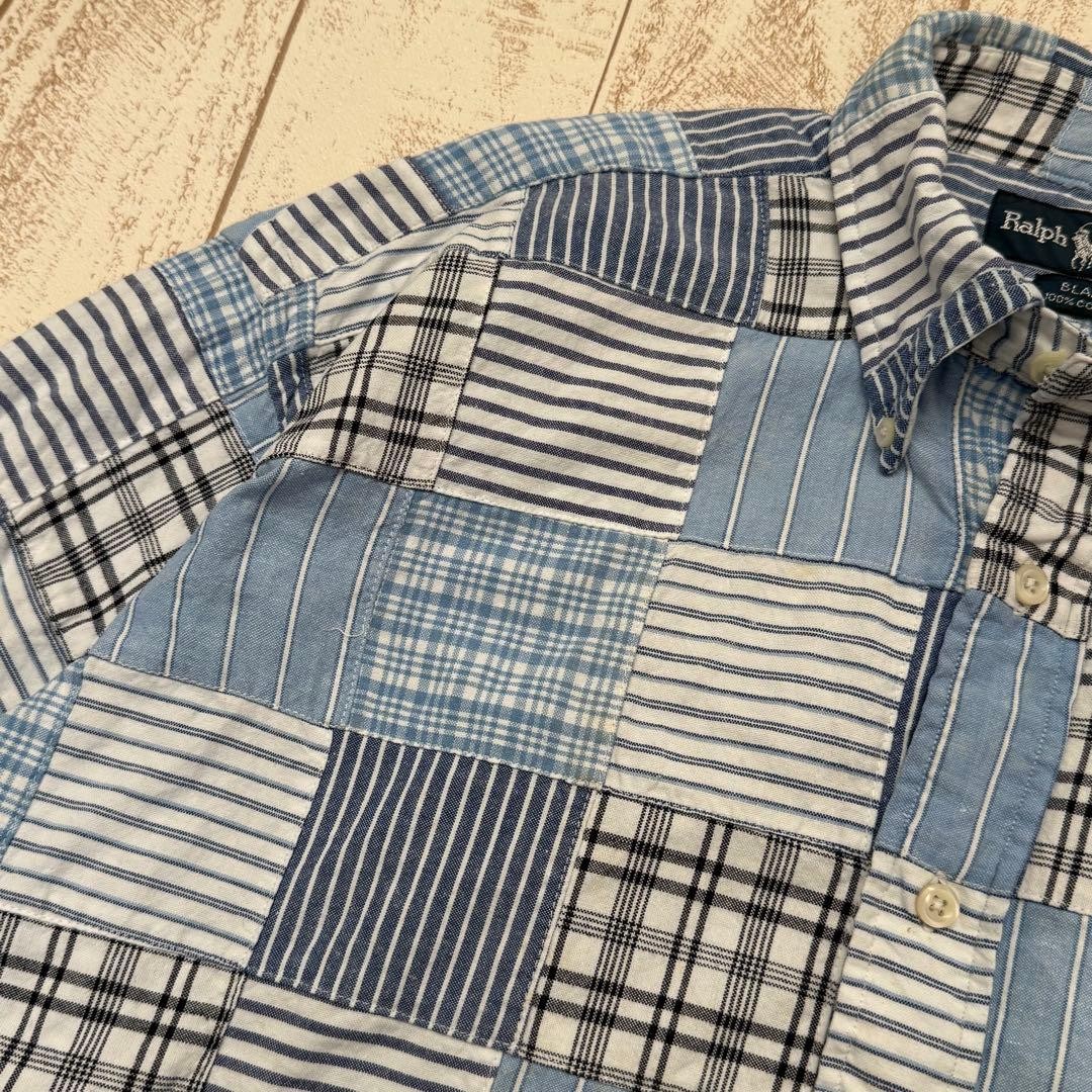 Masterpiece 90'S Ralph Lauren Patchwork Button Do… - image 7