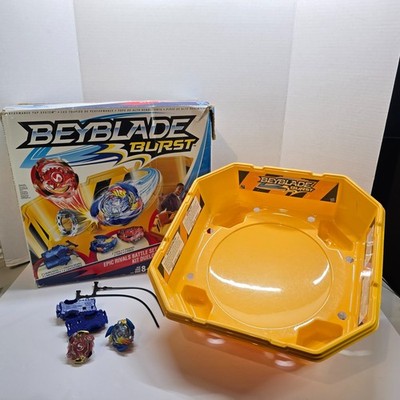 Hasbro Beyblade Burst Epic Rivals Battle Set Valtyek V2 Spyzen S2 Yellow Stadium