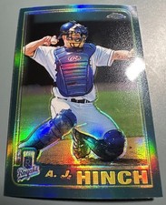 2001 Topps Traded & Rookies - A.J. Hinch #T157 Chrome Retrofractor