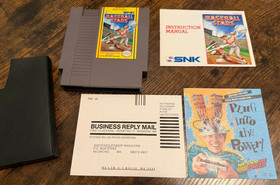 oval seal Baseball Stars complete in box nintendo nes factory nr-MINT