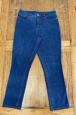 Ruth Langsford Women's Tapered Stretch Jeans Size 12P L28.5  Blue