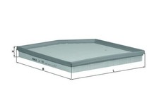 MAHLE Luftfilter LX 1791 Filtereinsatz für BMW ALPINA E91 E92 E93 E88 B3 E82 E90