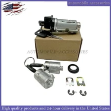 Ignition Switch Door Lock Cylinder 2 Keys For Chevy For GMC 1988-02 Keyed Alike