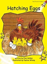 HATCHING EGGS (RED ROCKET READERS) By Pam Holden & Pauline Whimp **BRAND NEW**