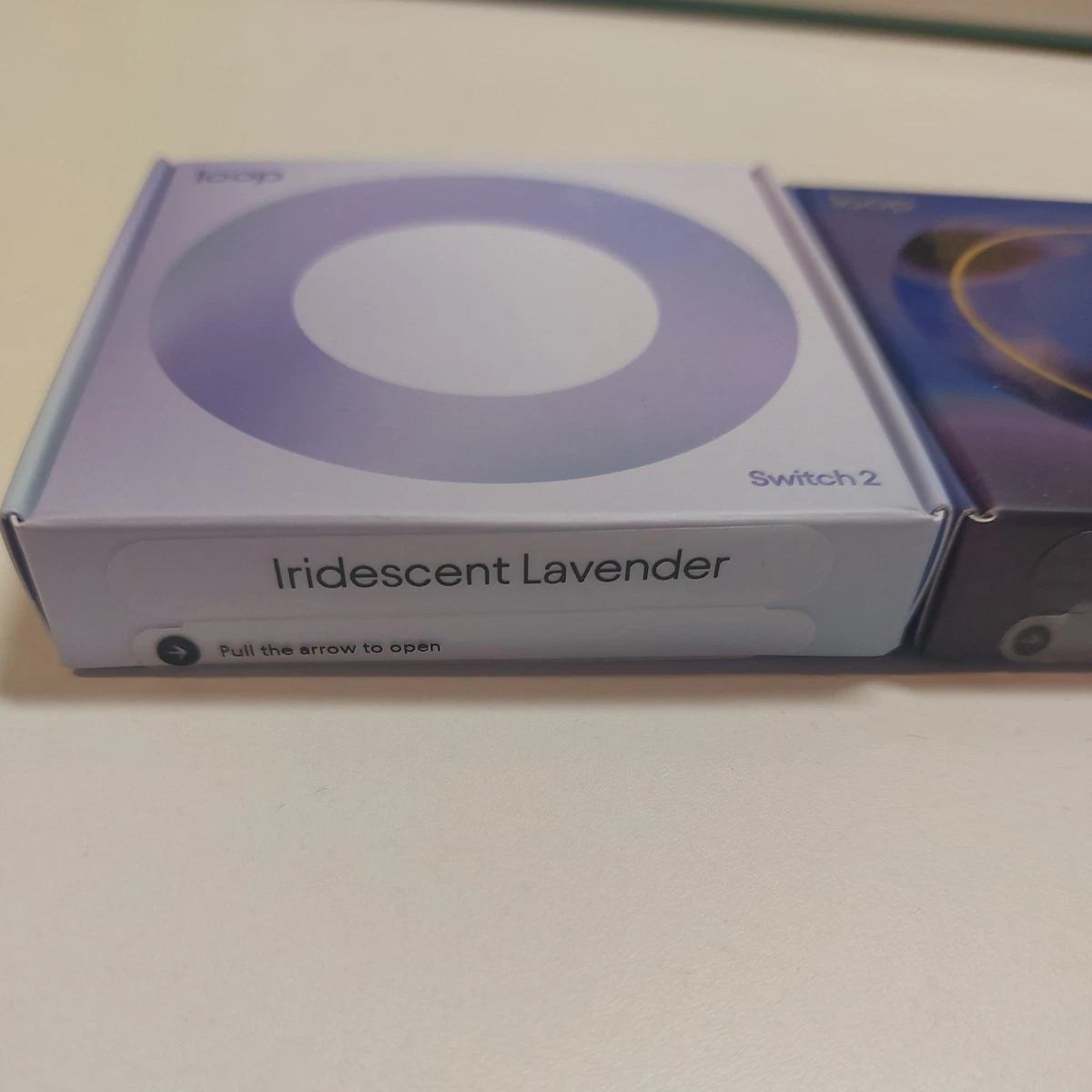 Paquete de 2 tapones para los oídos de bucle lavanda iridiscente y Tomorrowland púrpura NUEVO