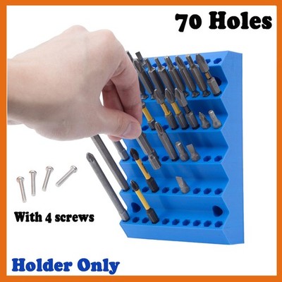 New Hex Bit Holder Wall Mount Holder For Dewalt/ Milwaukee Tools Organizer Case