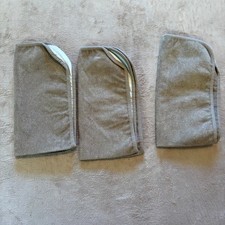 Koala Baby 3-Pack Changing Pad Covers  100 Cotton Top  27x13" Beige  Babies