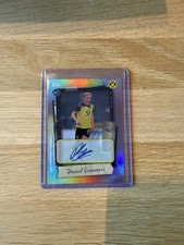 Daniel Svensson Rookie Auto /75 Topps Focus Snapshot BVB Dortmund Autograph