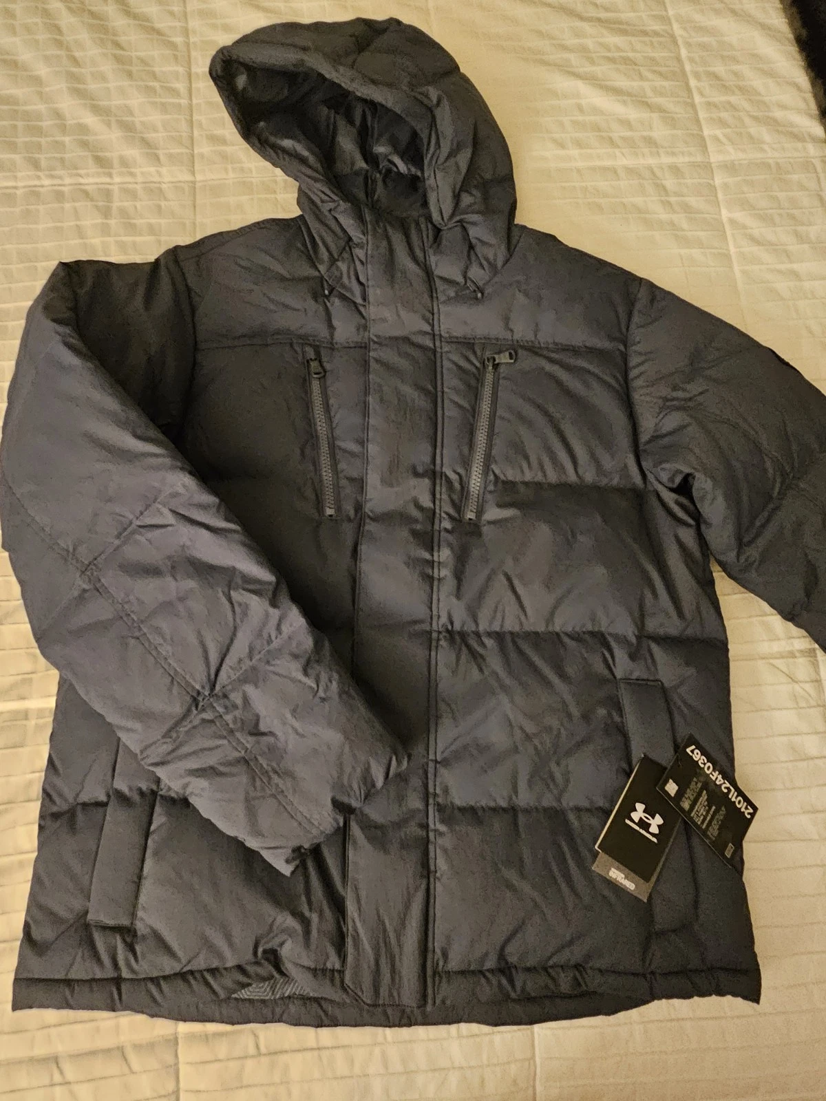 NWT Men's Under Armour Coldgear Storm Horizon Down Crinkle Jacket XL