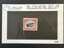 Scott # C 3   MNH      2024 Scott Catalogue Value $ 130.00