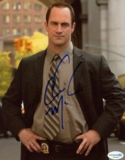 Christopher Meloni "Law & Order: SVU" Autograph SIGNED 'Stabler' 8x10 Photo ACOA Christopher Meloni "Law & Order: SVU" Autograph SIGNED 'Stabler' 8x10 Photo ACOA
