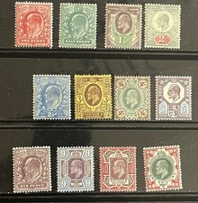 GREAT BRITAIN - Scarce #127-38 KEVII MH - CV $585 - Good Condition