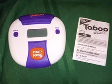 TABOO Buzz'd ELECTRONIC GAME Uses 3 AAA Batteries-Not Included AGES 12+ Teams