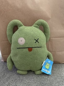 Ugly Doll Ox 12 inch Plush Pretty Ugly LLC 2004 Rare green Ox With Tag