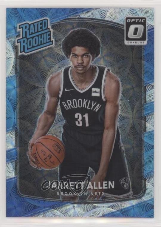 2017 Donruss Optic Rated Rookie Premium Box Set Prizm 179/249 Jarrett Allen hn8
