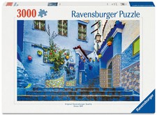 Erwachsenenpuzzle 3000 Teile - Marokko in Blau | Spiel | 12001893 | Deutsch