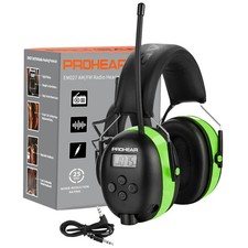 Noise Reduction Safety Ear Protection Earmuffs - Green