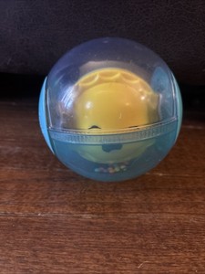 Fisher-Price Hello Sunshine Rattle Ball with Rainbow Colored Beads Baby Crawl C9