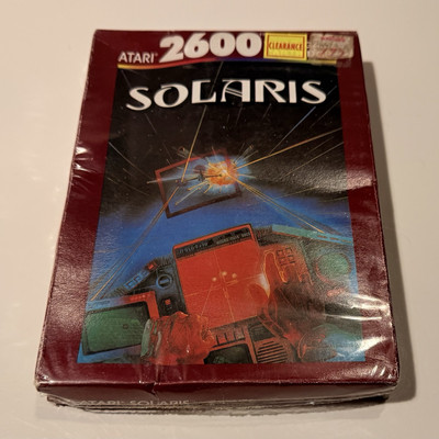 Atari 2600 Spiel -- Solaris -- Neu in Folie sealed OVP NTSC