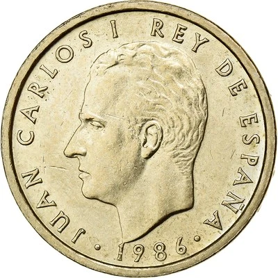 [#198872] Spanien, Juan Carlos I, 100 Pesetas, 1986, Madrid, Aluminum-Bronze, VZ - Bild 1 von 2