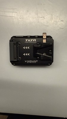 Tilta Dual Canon BP to V-Mount Battery Plate Adapter for RED Komodo Black