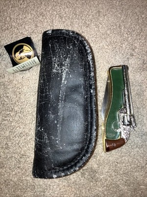 Franklin Mint Smith & Wesson .44 Caliber Pocket Knife With Case