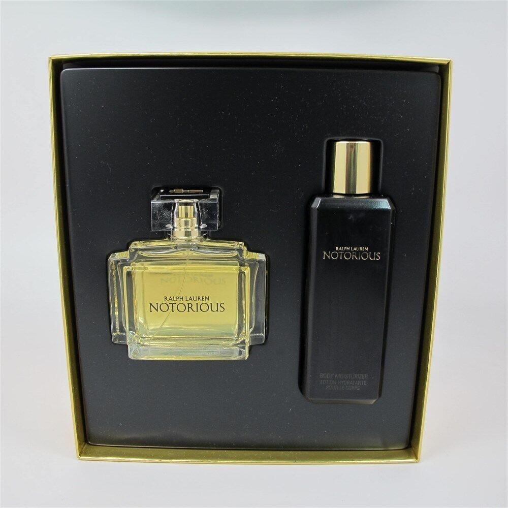 NOTORIOUS by Ralph Lauren Pc Set: oz EDP Spray oz Body