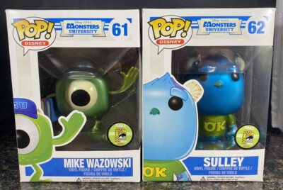 【超希少】Funko Pop! Mike Sulley マイク サリー セット FUNKO POP MIKE WAZOWSKI & SULLEY METALLIC SDCC EXCLUSIVE MONSTERS